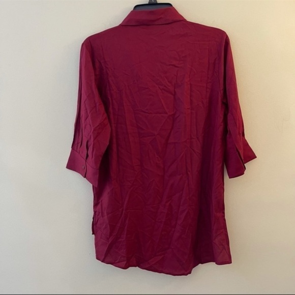 UG apparel front pleat button sports shirt NWT womens size Small - Picture 9 of 12